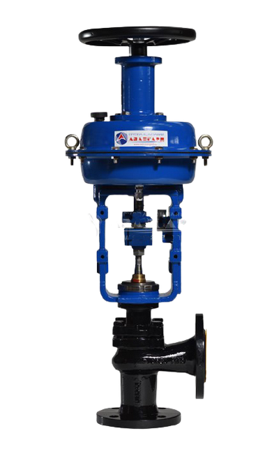 Клапан регулирующий угловой односедельный АВАНГАРД КРУ 26ч42нж НЗ ДУ-200 Клапаны / вентили